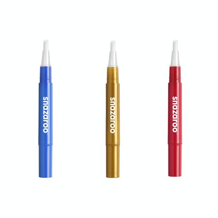 Maquillage Set de 3 Stylos Pinceaux Aventure - Snazaroo - Rougier et Plé
