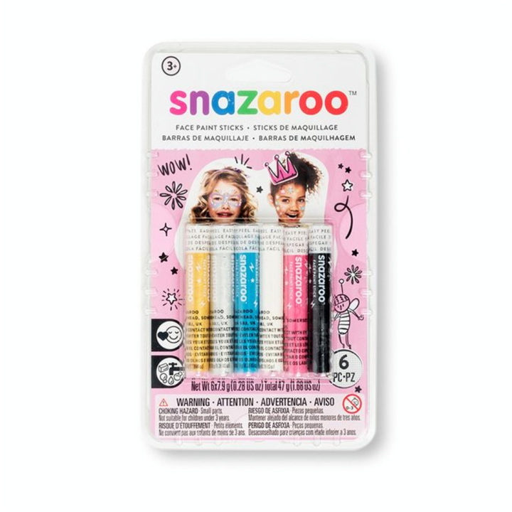 Maquillage Set de 6 Sticks Fantaisie - Snazaroo - Rougier et Plé