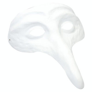 Masque Vénitien Adulte 19.2 x 7 cm Long nez - Graine Créative - Rougier et Plé