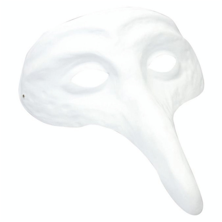Masque Vénitien Adulte 19.2 x 7 cm Long nez - Graine Créative - Rougier et Plé