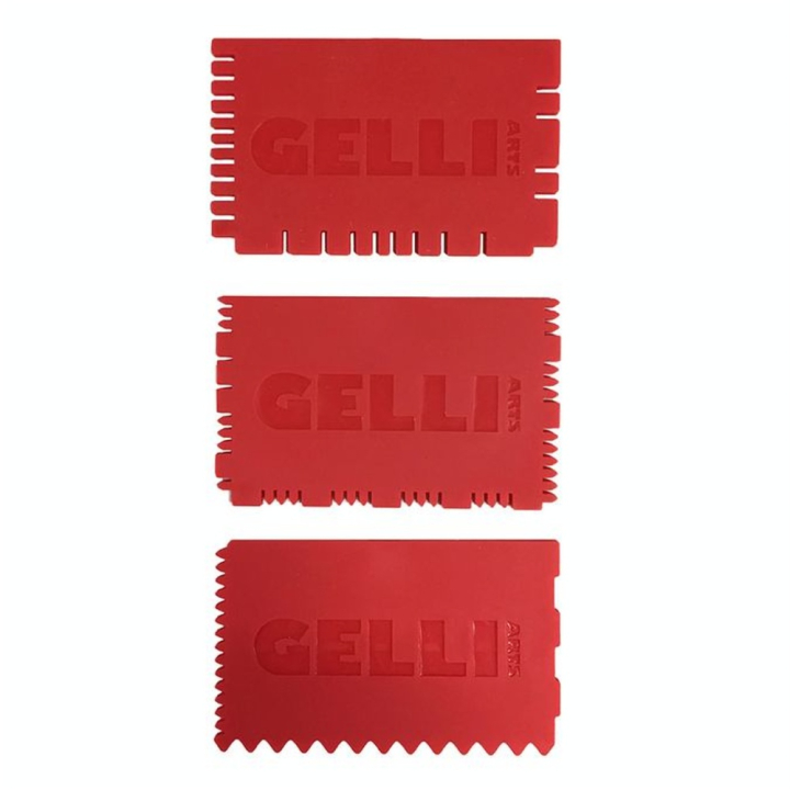 Mini Outils d'impression Set de 3 pcs - Gelli Arts - Rougier et Plé