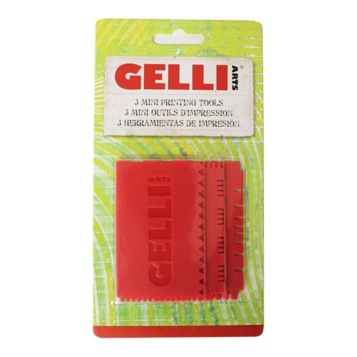 Mini Outils d'impression Set de 3 pcs - Gelli Arts - Rougier et Plé