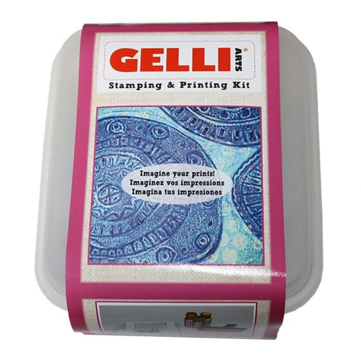 Kit d'estampage et d'impression 12 pcs - Gelli Arts - Rougier et Plé