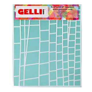 Pochoir Échelle pour Impression 20.3 x 25.4 cm - Gelli Arts - Rougier et Plé