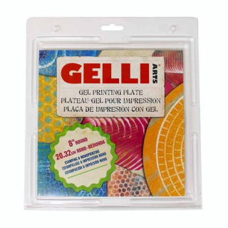 Plaque de Gel Ronde pour Impression - Gelli Arts - Rougier et Plé