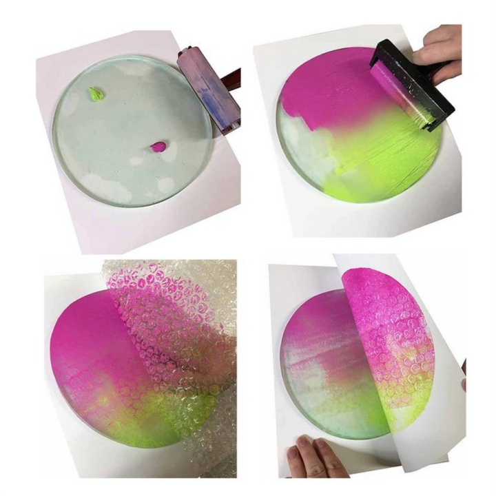 Plaque de Gel Ronde pour Impression - Gelli Arts - Rougier et Plé