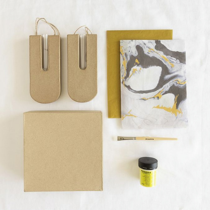 Mini Kit Ma Bulle Créative Soliflores - Décopatch - Rougier et Plé