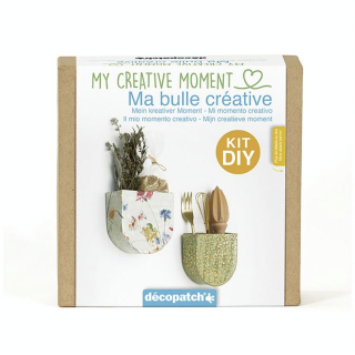 Mini Kit Ma Bulle Créative Paniers à suspendre - Décopatch - Rougier et Plé