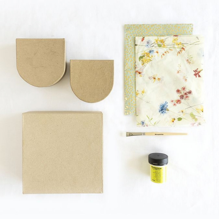 Mini Kit Ma Bulle Créative Paniers à suspendre - Décopatch - Rougier et Plé