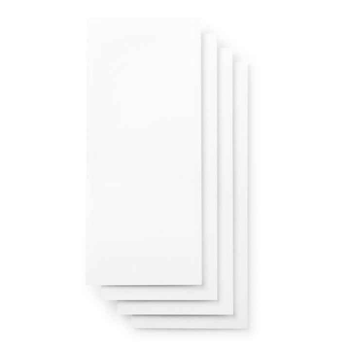 Vinyle Inscriptible Permanent 4 Feuilles 14 x 33 cm Blanc - Cricut - Rougier et Plé