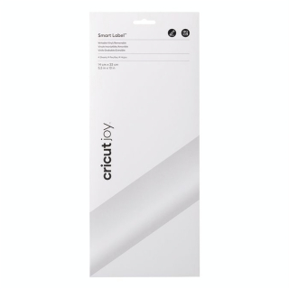 Vinyle Inscriptible Amovible 4 Feuilles 14 x 33 cm Blanc - Cricut - Rougier et Plé