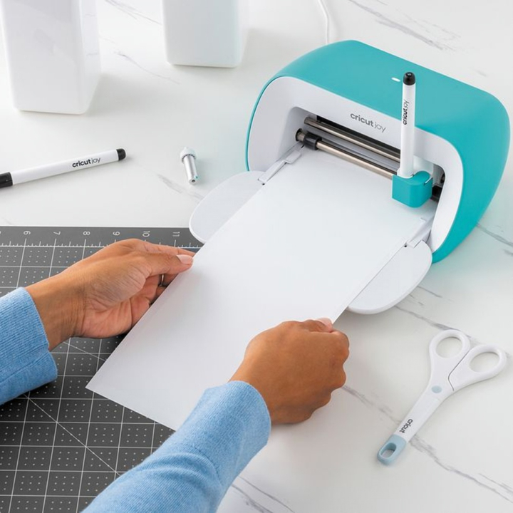 Vinyle Inscriptible Amovible 4 Feuilles 14 x 33 cm Blanc - Cricut - Rougier et Plé