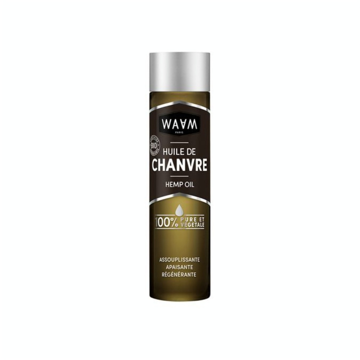 Huile de Chanvre BIO 100 ml - WAAM - Rougier et Plé