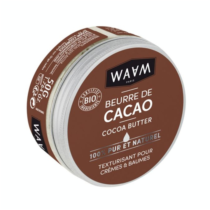 Beurre de Cacao BIO 50 g de Pastilles - WAAM - Rougier et Plé
