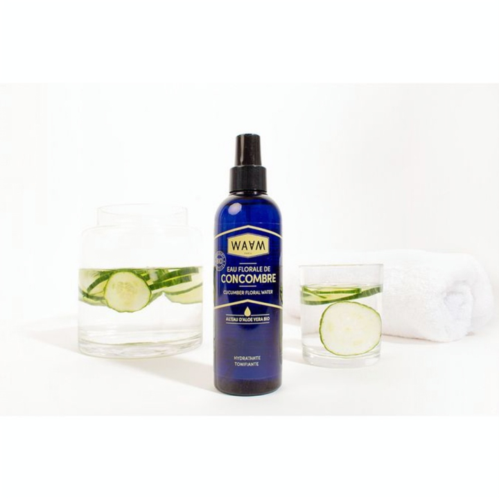 Eau Florale de Concombre BIO 200 ml - WAAM - Rougier et Plé