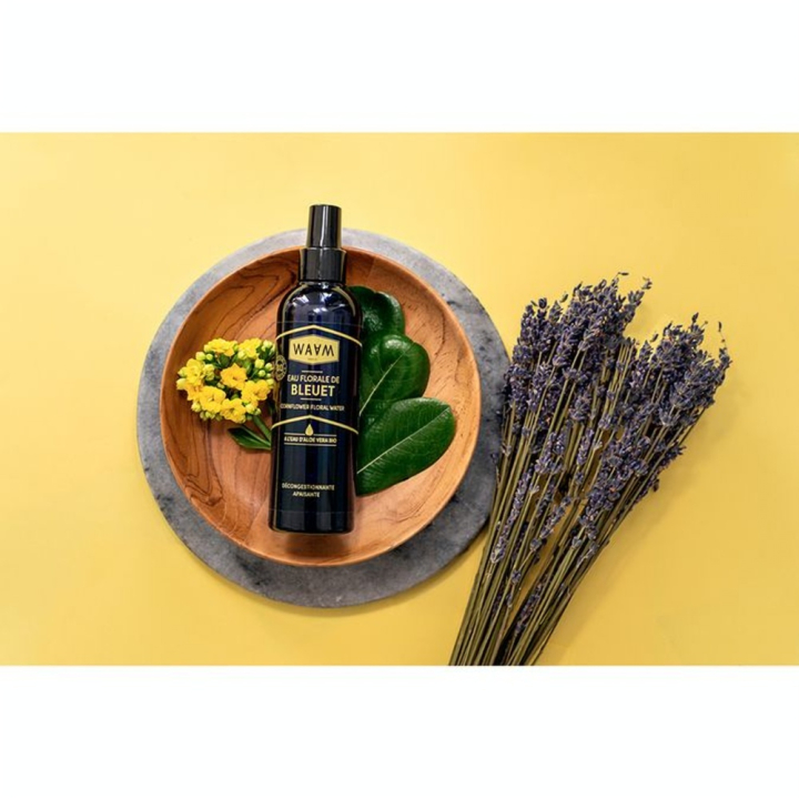 Eau Florale de Bleuet BIO 200 ml - WAAM - Rougier et Plé