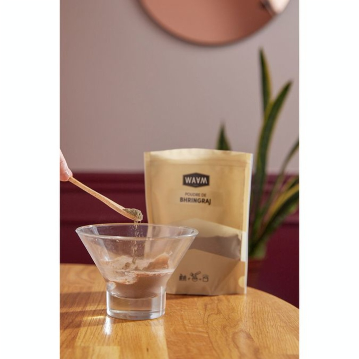Poudre de Bhringraj BIO 100 g - WAAM - Rougier et Plé