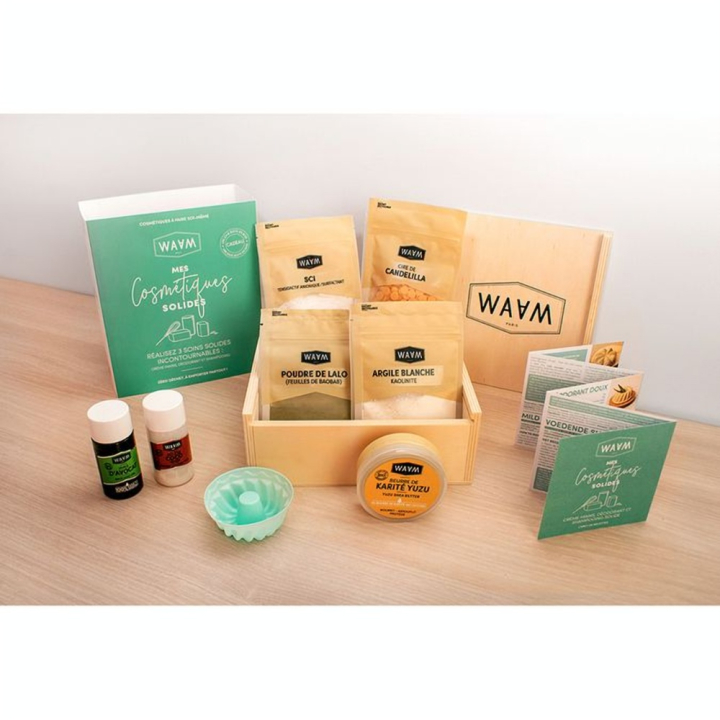 Coffret Mes Cosmétiques Solides - WAAM - Rougier et Plé