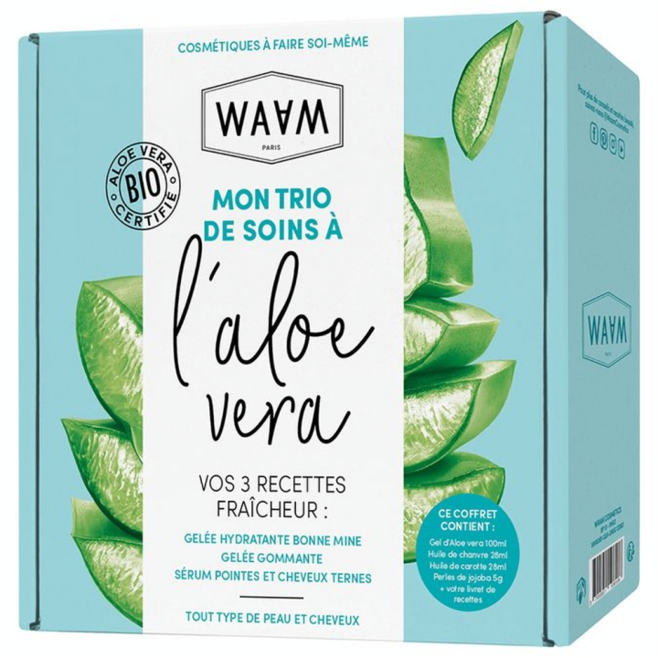 Coffret Mon Trio de Soins à l'Aloe Vera - WAAM - Rougier et Plé