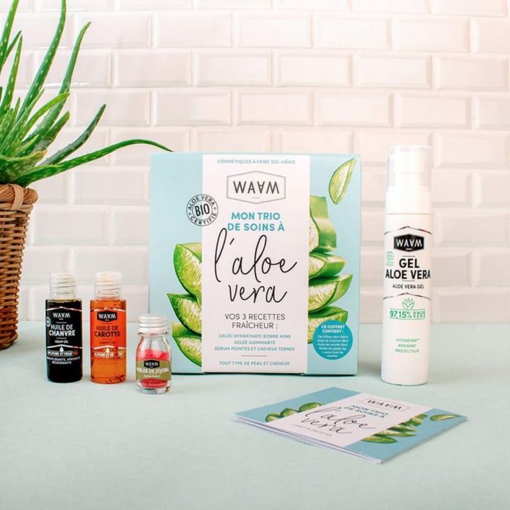 Coffret Mon Trio de Soins à l'Aloe Vera - WAAM - Rougier et Plé