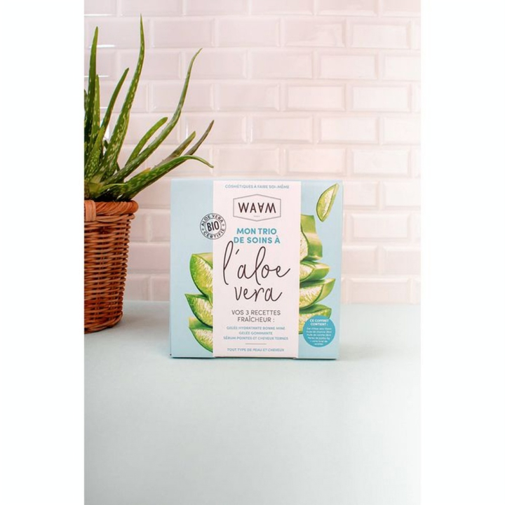 Coffret Mon Trio de Soins à l'Aloe Vera - WAAM - Rougier et Plé