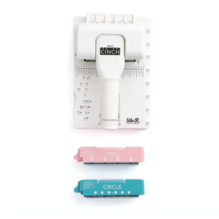 Relieuse Multi Cinch 2 en 1 Disques & Spirales - We R Memory Keepers - Rougier et Plé