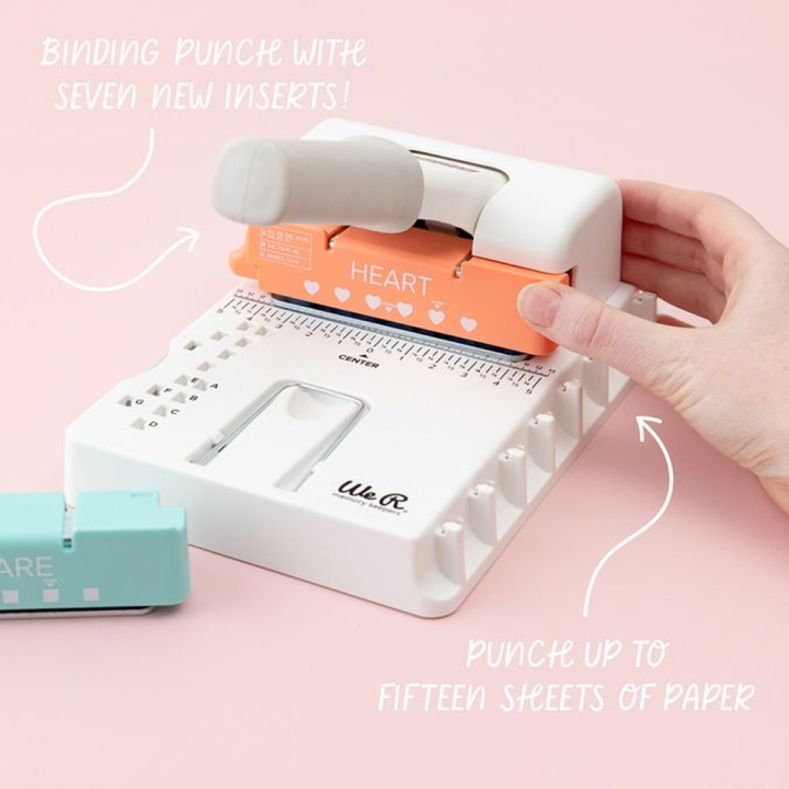 Cartouche de Perforation Multi Cinch Cœur - We R Memory Keepers - Rougier et Plé