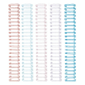 Spirales de Reliure Cinch 30 pcs ø 1.5 cm x 30.5 cm Coloré - We R Memory Keepers - Rougier et Plé