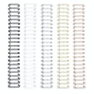 Spirales de Reliure Cinch 30 pcs ø 1.5 cm x 30.5 cm Métallique - We R Memory Keepers - Rougier et Plé