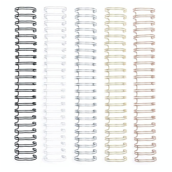 Spirales de Reliure Cinch 30 pcs ø 1.5 cm x 30.5 cm Métallique - We R Memory Keepers - Rougier et Plé
