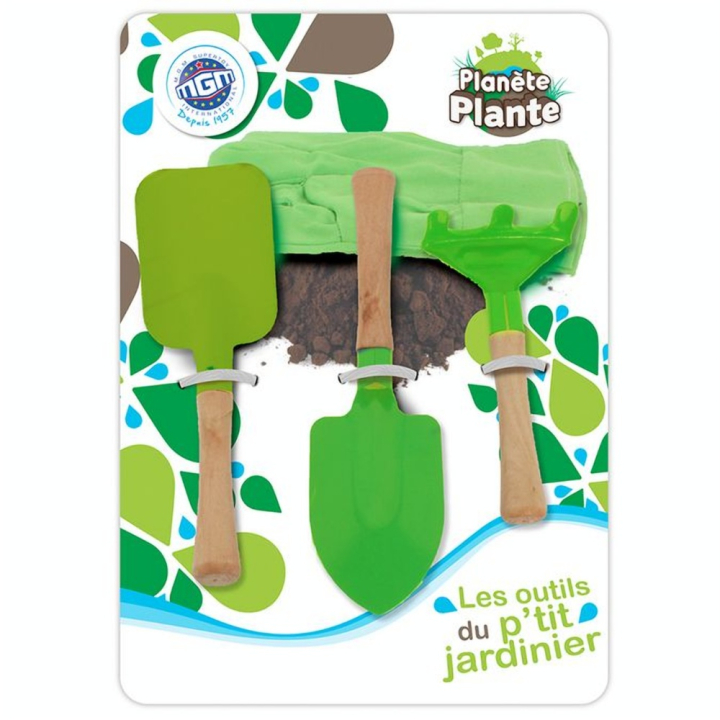 Outils du P'tit Jardinier 3 pcs - MGM - Rougier et Plé