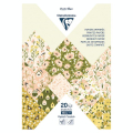Papier imprimé A4 21 x 29.7 cm Bloc de 20 feuilles Printemps - Clairefontaine - Rougier et Plé