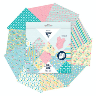 Papier Origami 60 feuilles 3 formats California - Clairefontaine - Rougier et Plé