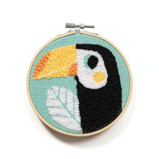 Punch Needle Kit Toucan - Avenue Mandarine - Rougier et Plé