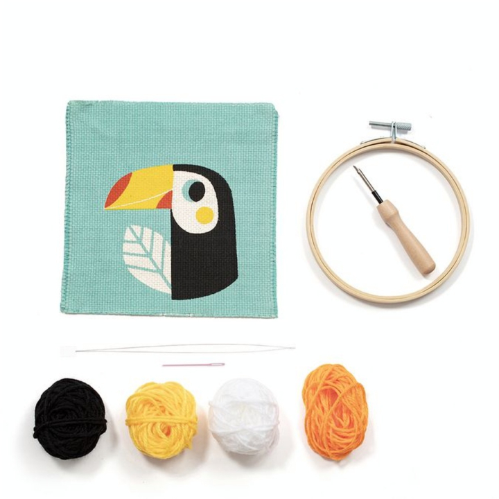 Punch Needle Kit Toucan - Avenue Mandarine - Rougier et Plé
