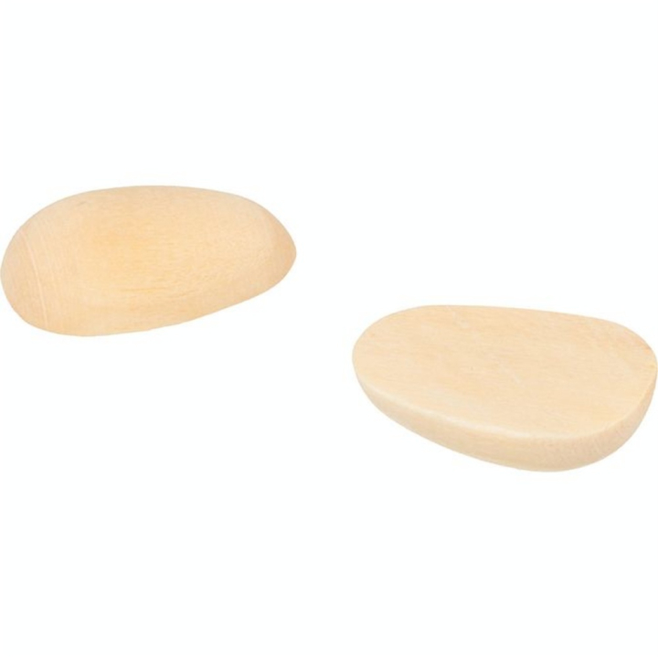 Demi Œuf en Bois 18 pcs 2.2 x 1.6 cm - Artemio - Rougier et Plé