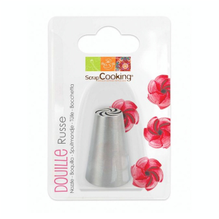 Douille à Pâtisserie Russe Inox Églantine - ScrapCooking - Rougier et Plé