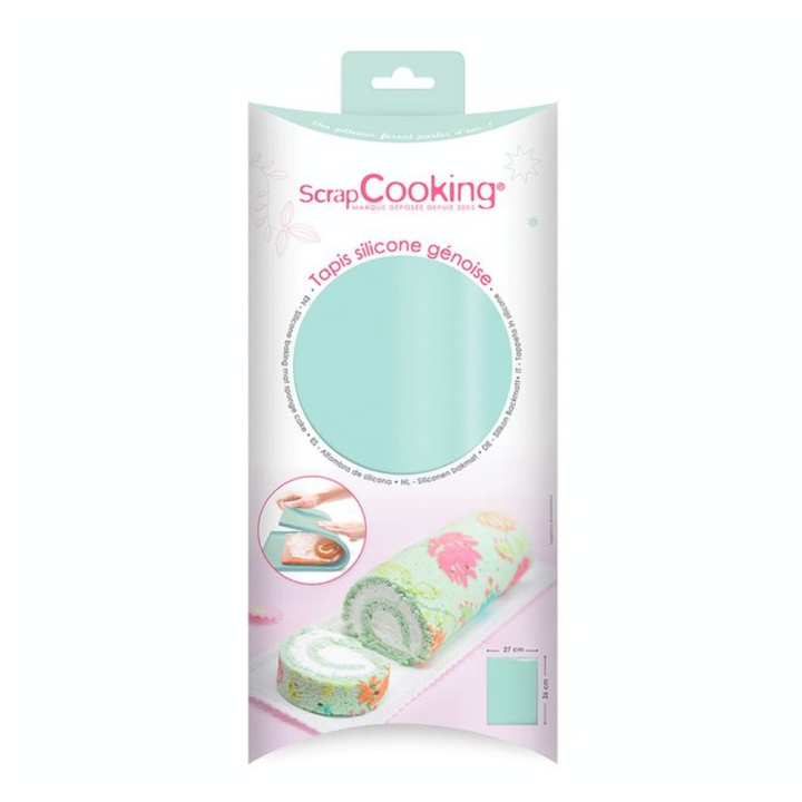 Tapis Silicone Génoise 27 x 36 cm - ScrapCooking - Rougier et Plé