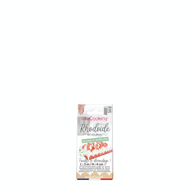 Ruban De Rhodoïd 4 cm x 3 m - ScrapCooking - Rougier et Plé
