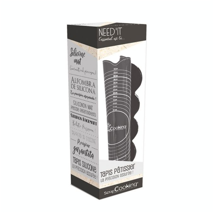 Tapis Pâtissier Silicone Need'It - ScrapCooking - Rougier et Plé