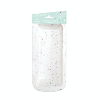 Moule à Cake 23 cm Silicone Funfetti - ScrapCooking - Rougier et Plé