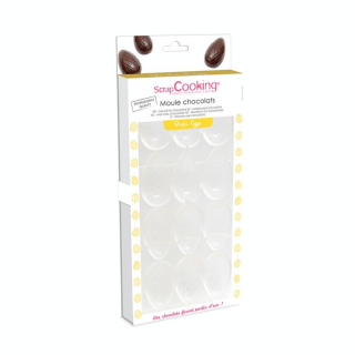 Moule Rigide Chocolat Oeufs - ScrapCooking - Rougier et Plé
