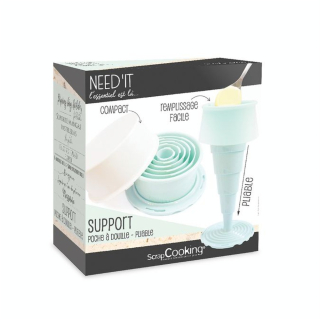 Support Poche à Douille Pliable Need'It - ScrapCooking - Rougier et Plé