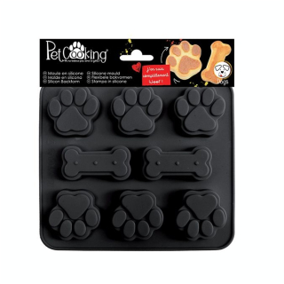 Moule Silicone Pattes De Chien + Os - PetCooking - Rougier et Plé