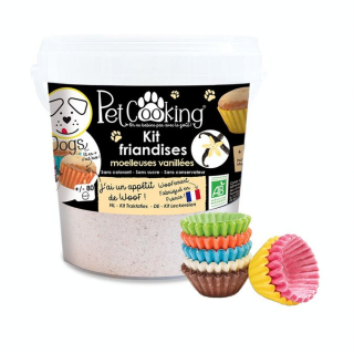 Kit Friandises Moelleuses Vanillées pour Chien - PetCooking - Rougier et Plé