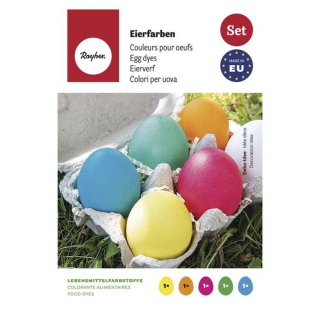 Colorant alimentaire pour Oeufs 5 pcs - Rayher - Rougier et Plé