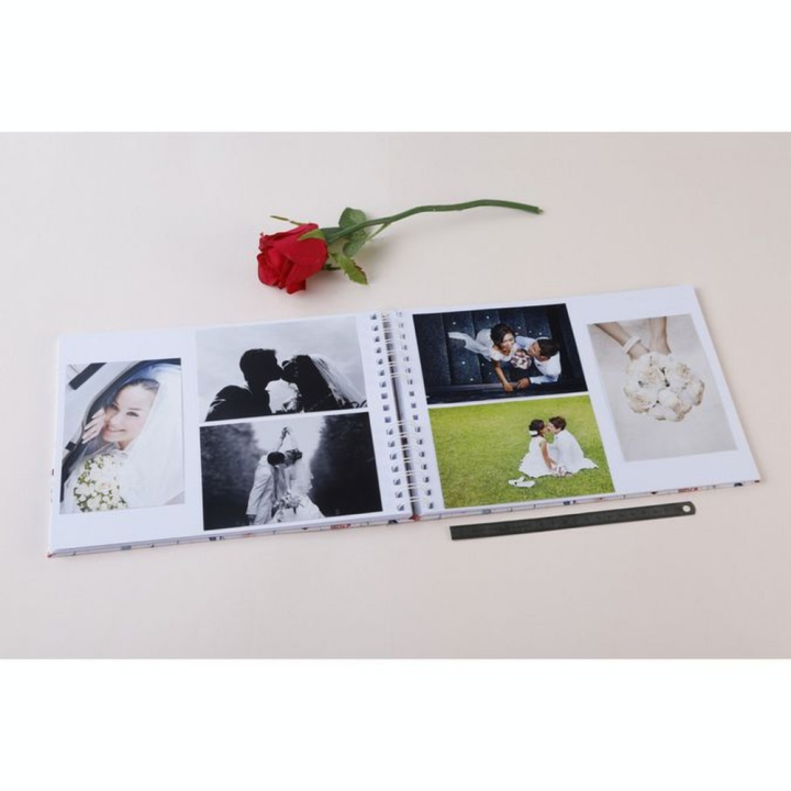 Album Photo à Spirales 50 pages blanches 32 x 22 cm La Vie En Rose - Exacompta - Rougier et Plé