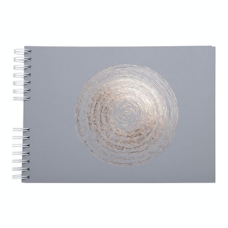 Album Photo à Spirales 50 pages blanches 32 x 22 cm Ellipse Gris - Exacompta - Rougier et Plé