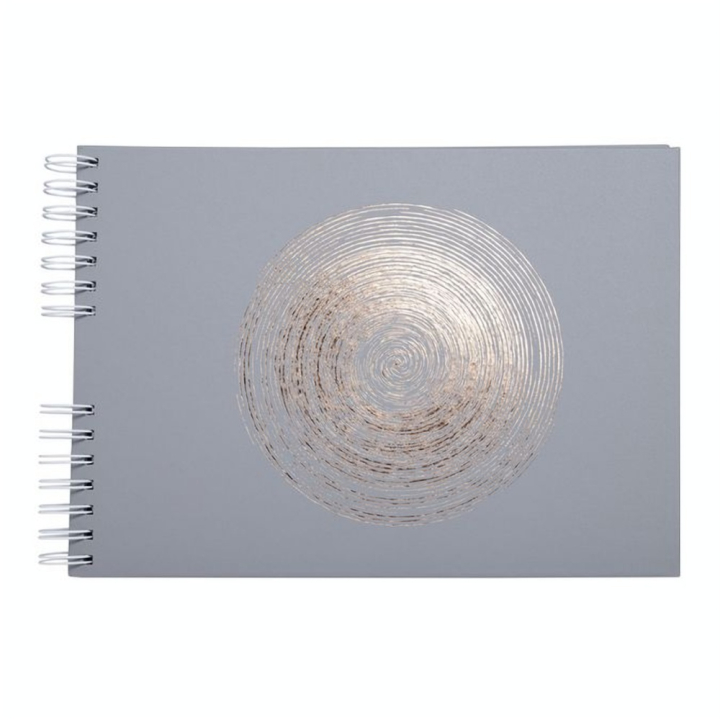 Album Photo à Spirales 50 pages blanches 32 x 22 cm Ellipse Gris - Exacompta - Rougier et Plé