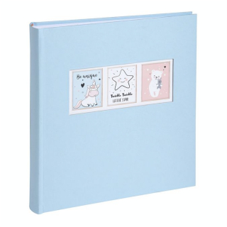 Album Photo Livre 60 pages blanches 29 x 32 cm Sweet Bleu - Exacompta - Rougier et Plé